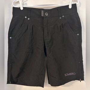 Sombrio Women's Black Athletic Shorts size M